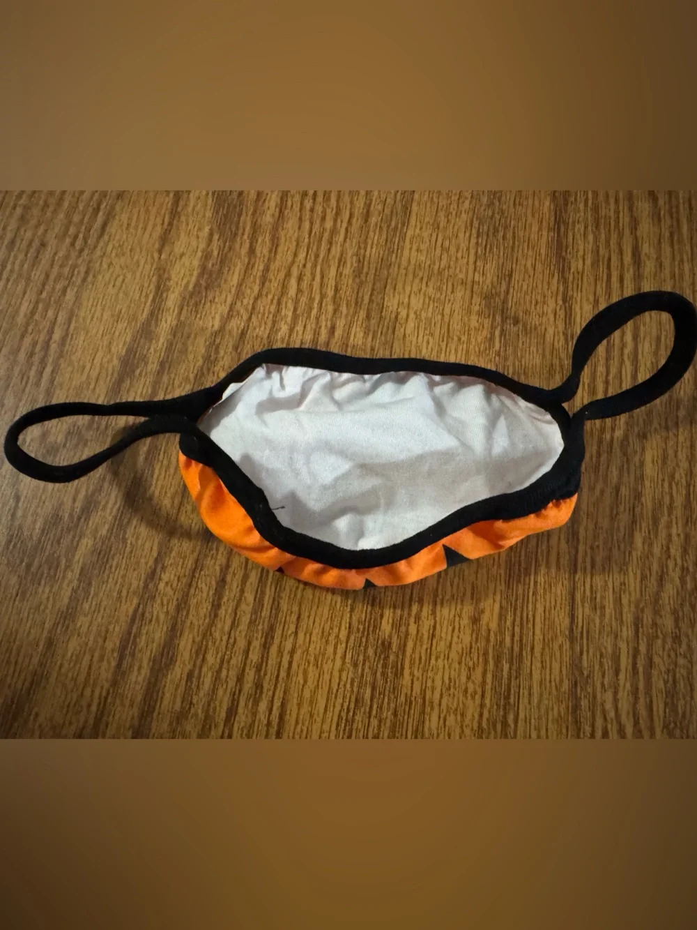 Halloween Jack O’ Lantern Kids Face Mask